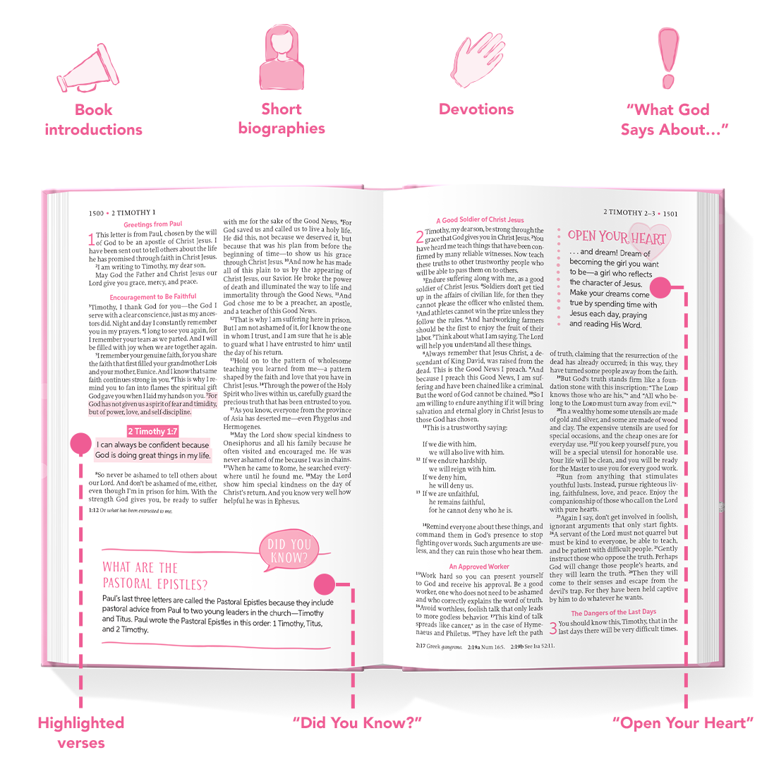 A Girl After God's Own Heart Bible by Elizabeth George