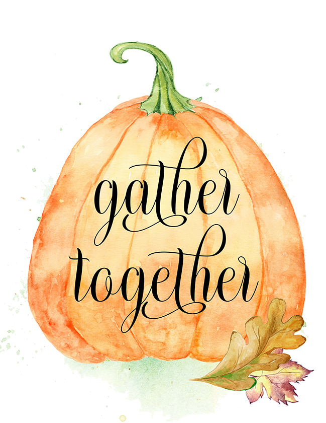 Gather Together Printable
