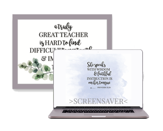 Back to School Teacher's Gifts